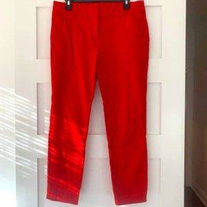 Ann Taylor LOFT, Size 8, Marisa Skinny Red Pants
